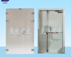 華為研發(fā)實(shí)驗(yàn)室采用我司防火防彈門   鎖具配置逃生推桿鎖  自動(dòng)關(guān)門裝置