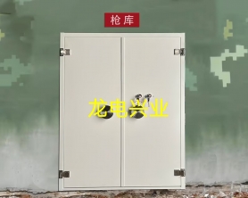 福建某部槍彈庫5級防盜門    加厚防爆門安裝驗收通過啦！  鎖具符合GB10409-2019標準，防破壞時間30分鐘。