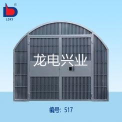 弧頂百葉通風門